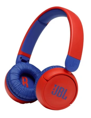 Headset JBL JR310BT, Bluetooth, red/blue