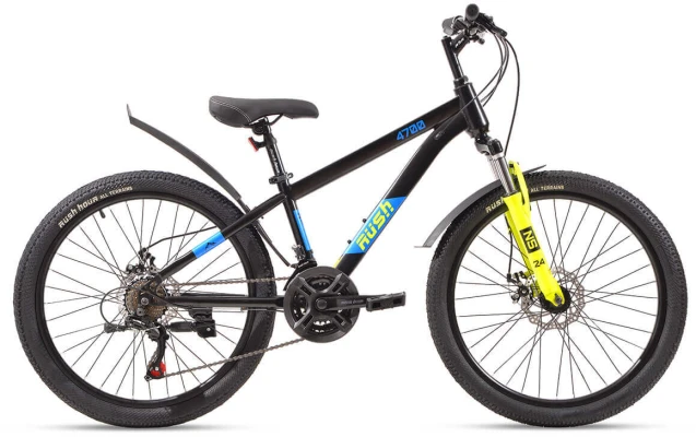 Bicycle for teenagers 24 4700 DISC ST 21sk RUSH HOUR